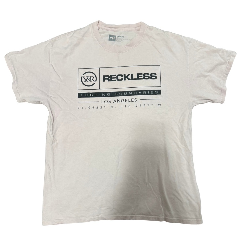 Young & Reckless White Graphic Tee
